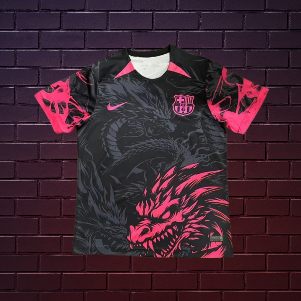 Barcelone | Noir & Rose (Dragon)